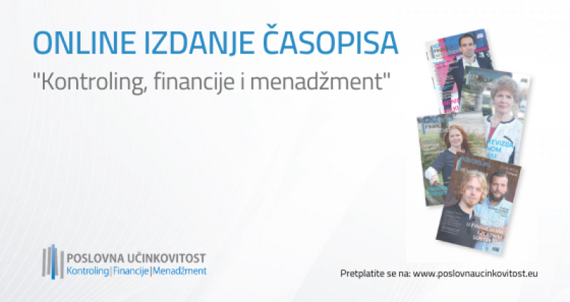 [ONLINE] Časopis „Kontroling, financije i menadžment“