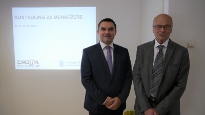 Dr. sc. Mladen Meter i mr.sc. Esad Čolaković, Glavni menadžer, CROMA