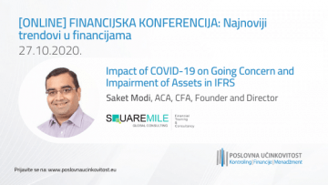 [INTERVIEW] Saket Modi, CFA,  Founder and Director  Square Mile Global Consulting | Impact of COVID-19 on Going Concern and Impairment of Assets in IFRS
