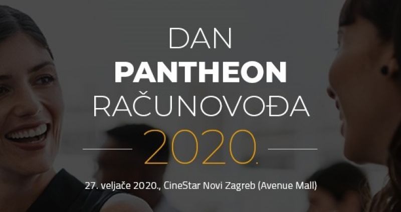 [MEDIJSKO POKROVITELJSTVO] Datalabova konferencija DAN PANTHEON računovođa 2020., 27. veljače